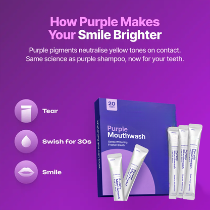 Purple Mouthwash - Sachets 20